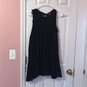 Black babydoll dress